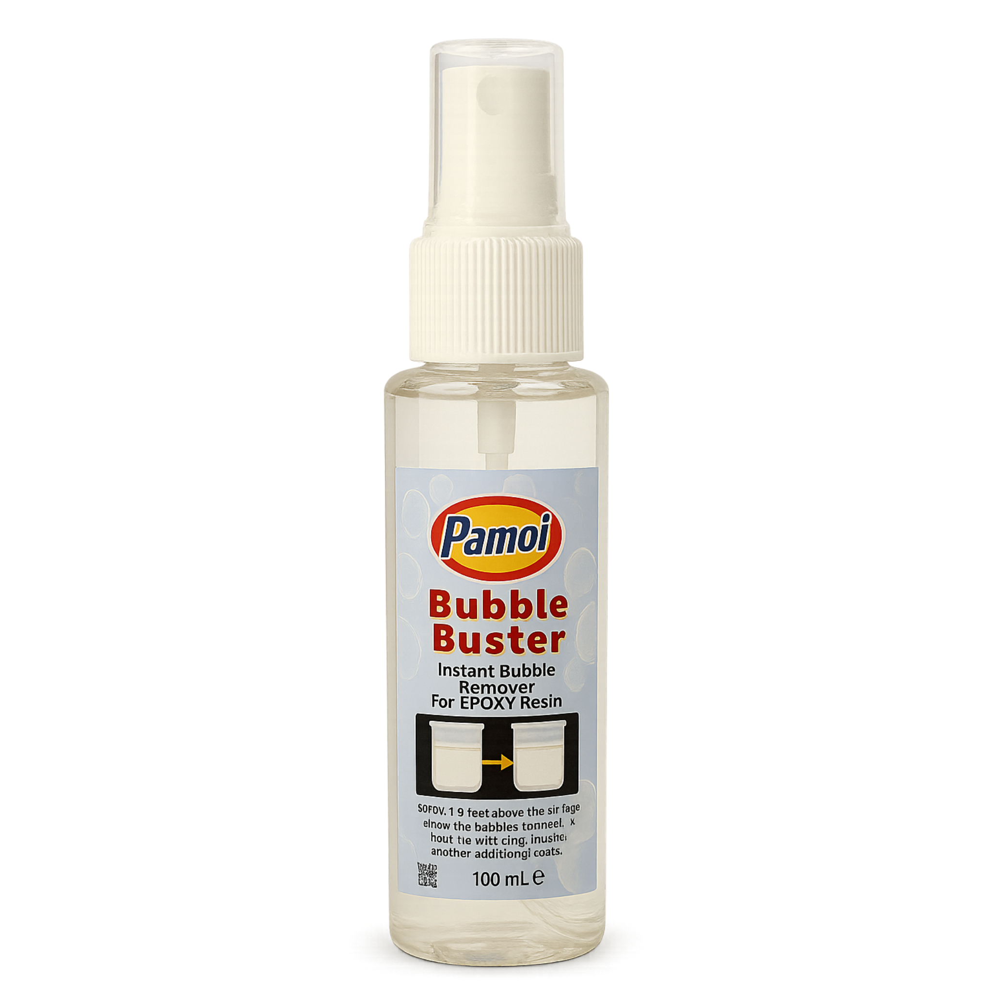 pamoi epoxy resin bubble blaster