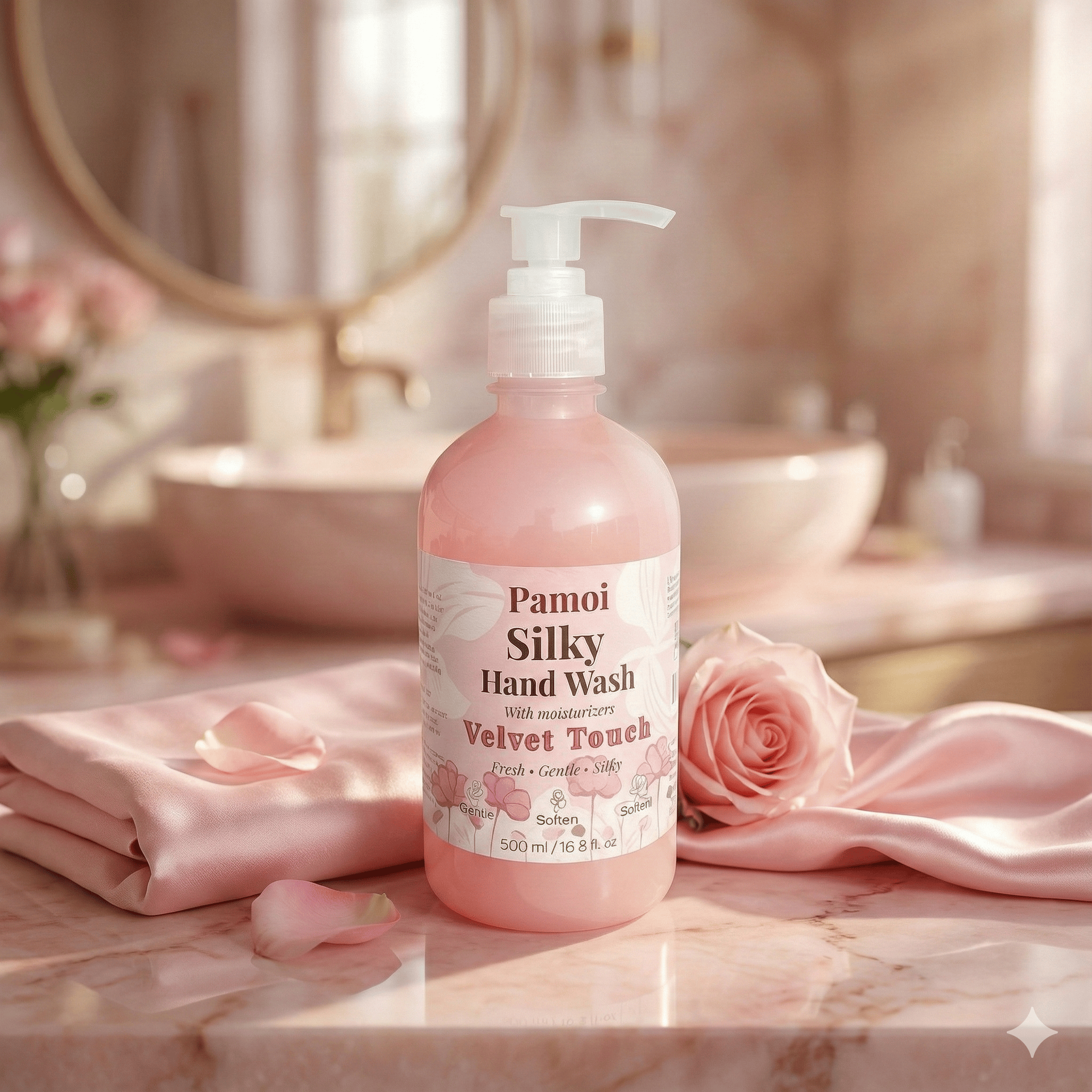 luxurious silky hand wash pamoi pakistan