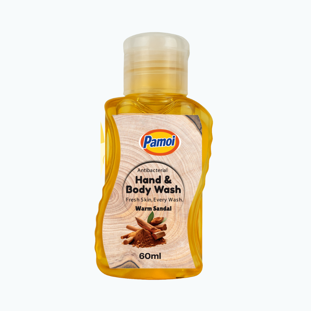 🪵 Pamoi Hand & Body Wash – Warm Sandal